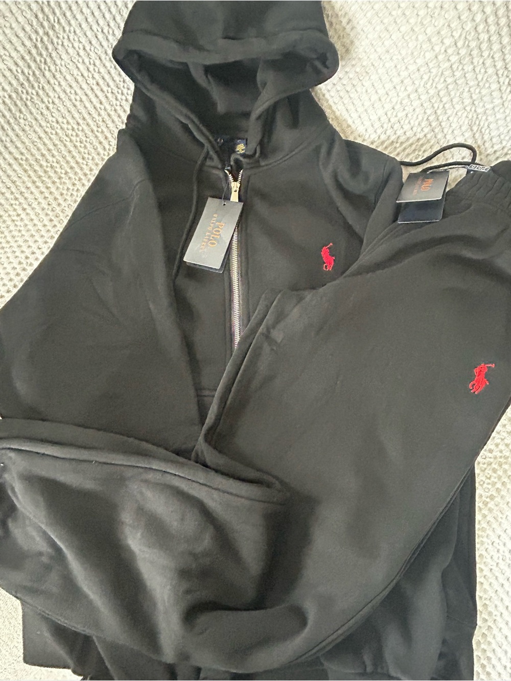 Men's black Ralph Lauren set size Large